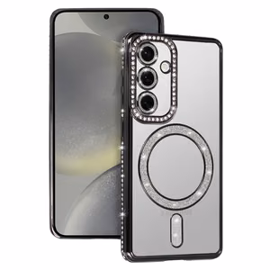 Bling Magsafe Case for Samsung Galaxy S24 black