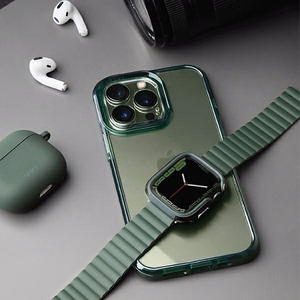 Uniq Combat kotelo iPhone 13 Pro Max 6.7" - vihreä/vihreä