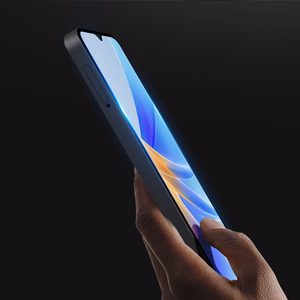 Dux Ducis 9D Karkaistu lasi Oppo A17 9H karkaistu lasi mustalla kehyksellä