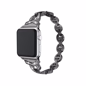 Loop-ranneke Apple Watch 42/44/45:lle design 3 musta
