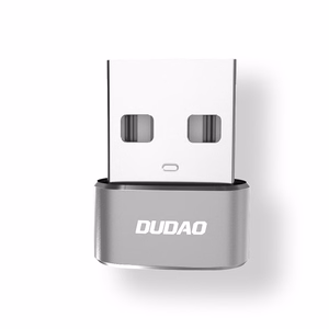 Dudao sovitin USB Type-C - USB musta (L16AC black)