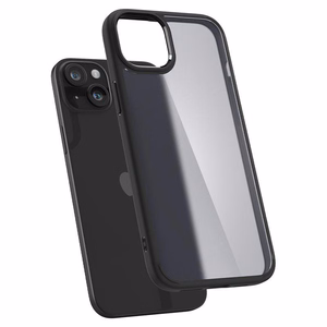 Spigen Ultra Hybrid iPhone 15 Plus Suojakuori - Musta