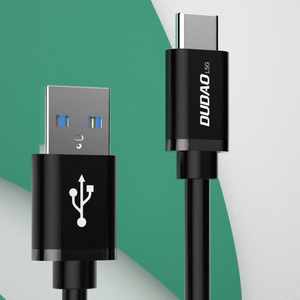 Dudao USB-kaapeli – USB Type C Super Fast Charge 1 m musta (L5G-Black)