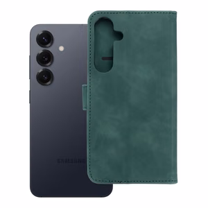 Läppäsuojakuori Samsung S25 PLUS:lle Tender Book vihreä