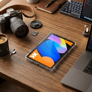 Tech-Protect FlexAir suojakuori Lenovo Idea Tab / K11 Gen. 2 11.0 TB-336 -tabletille – läpinäkyvä