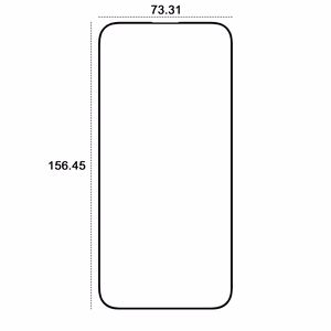 Etteri karkaistu lasi 9D iPhone 15 Pro Max 6,7:lle