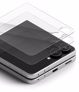 Ringke Cover Display Pro tempered-glass screen protector for Samsung Galaxy Z Flip 8, 2 pcs.