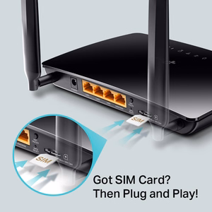 TP-Link Archer AC1200 langaton kaksikaistainen 4G LTE reititin