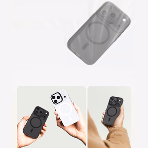 Benks Magnetic Lucid Armor Case -suojakuori (0067) Iphone 17:lle, musta (kameran ohjauspainike)