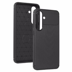 Tel Protect Carbon Elite Suojakuori Samsung Galaxy S25 FE - Musta