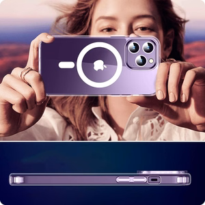 Tech-Protect FlexAir Hybrid MagSafe Suojakuori iPhone 15 Pro:lle - läpinäkyvä