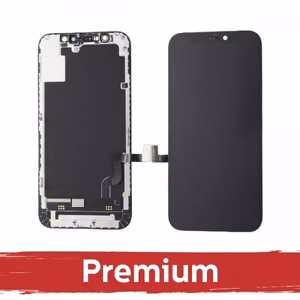 LCD-näyttö yhteensopiva iPhone 12 Mini musta (Hard OLED / Premium)