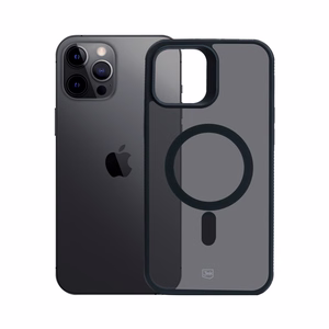 3mk Smoke MagCase Apple iPhone 12 Pro Max:lle - Musta