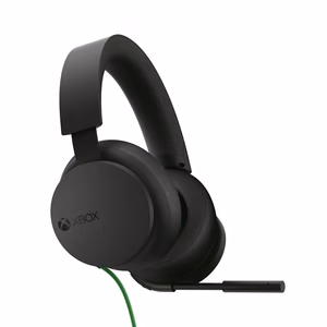 Microsoft Xbox stereo headset, wired, head-band, gaming, black
