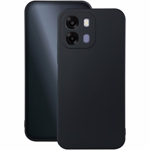 Silikoninen suojakuori Oppo A6 4G / A6 5G / A6X 4G / A6X 5G / A6S 4G / A6S 5G Globalille musta