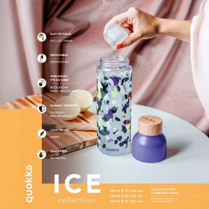 Quokka Ice Ecozen -juomapullo, 570 ml, Männynvihreä