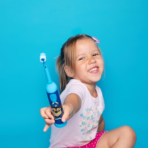 Paw Patrol lasten värähtelevä hammasharja KOSMO sininen