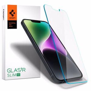 Spigen karkaistu lasi Glas.TR Slim iPhone 13 / 13 PRO / 14 / 16E 6,1"