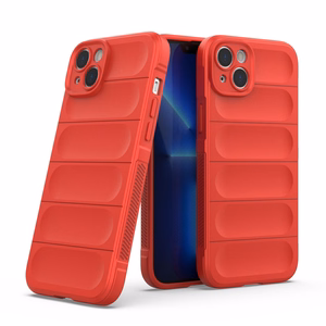 Magic Shield Case kotelo iPhone 14 Plus joustava panssaroitu kansi punainen