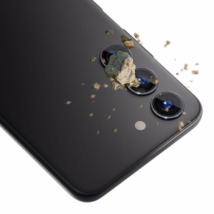 Samsung Galaxy S23 5G:lle - 3mk Lens Protection Pro musta