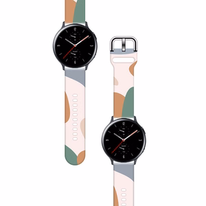 Hihna Moro Samsung Galaxy Watch 45 / 46 / 47 mm silikoni rannekorun kellonauha - kuvio 11