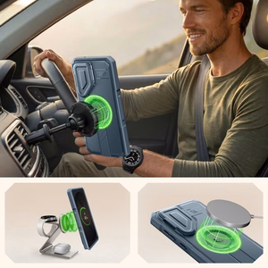 Tech-Protect Kevlar MagSafe 2-pakkaus suojakuori Samsung Galaxy S26 Ultra - sininen