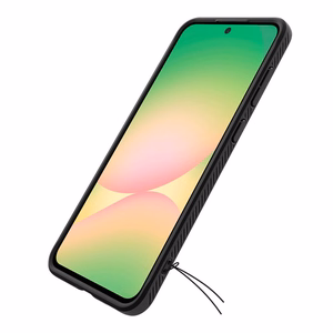 Spigen Rugged Armor Suojakuori Samsung Galaxy A56 5G:lle - musta