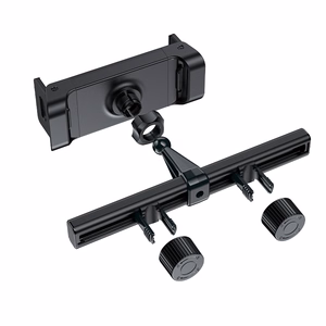Acefast auton istuimen selkänojateline puhelimelle ja tabletille (135-230mm leveä) musta (D8 black)