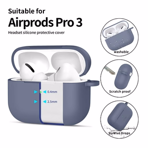 Tech-Protect Silikoninen Hook Suojakuori AirPods Pro:lle - Sininen