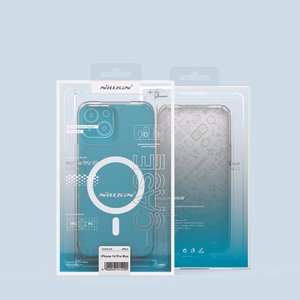 Nillkin Nature Pro -magneettinen panssarikotelo MagSafe iPhone 15 Pro - valkoinen