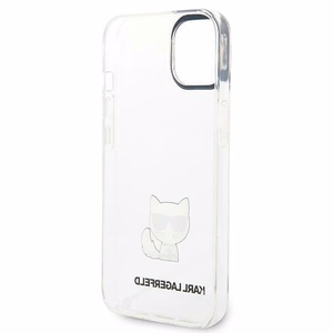 Karl Lagerfeld KLHCP14MCTTR iPhone 14 Plus 6.7 "kovakotelo selkeä / läpinäkyvä Choupette Body