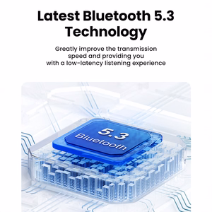 Ugreen HiTune T6 -langattomat kuulokkeet ANC-toiminnolla + USB-A - USB-C -kaapeli, valkoinen