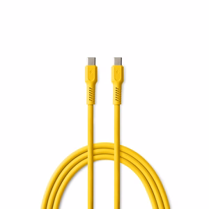 COLORUM kaapeli USB-C - USB-C 1,8m 3A CK60-CC-05 xYellow