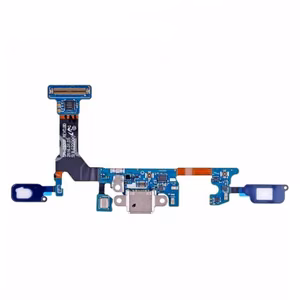 Charging Port Compatible With Samsung G930 S7 with Flex / Silver OEM