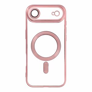 Suojakuori iPhone 17 AIR:lle Electro Mag Cover yhteensopiva MagSafen kanssa ruusukulta