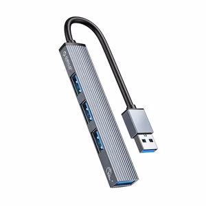 Orico AH-A13 USB-A Keskitin 1x USB-A 3.0 + 3x USB-A 2.0 - harmaa