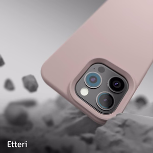 Etteri Silicone Mag suojakuori iPhone 16 Pro Max 6,9" vaaleanpunainen