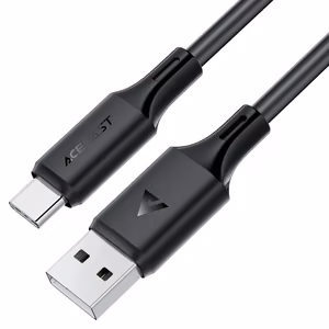 Acefast C17-04 USB cable USB-A to USB-C 1.2m black