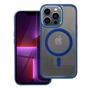 Suojakuori iPhone 13 PRO:lle Color Edge Mag Cover yhteensopiva MagSafe sininen