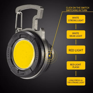 Mini LED-taskulamppu avaimenperä YT877 Type C