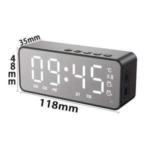 Setty pöytäkello + FM + Bluetooth kaiutin SCL-01FM-S