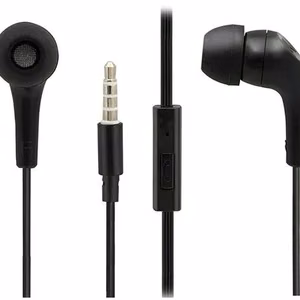 Wired earphones jack with mircophone 3,5mm MOTOROLA Ear Buds 2-S black