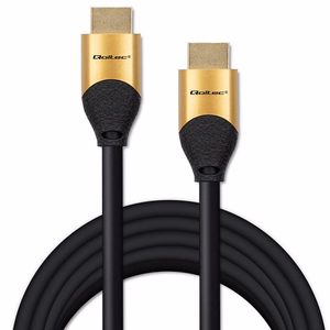 Qoltec 50357 HDMI kaapeli 5 m HDMI Type A (Standard) musta