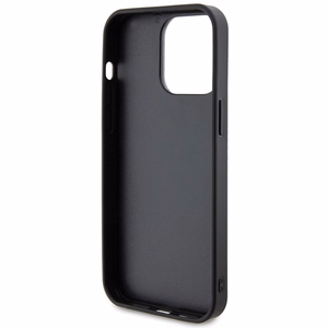 Guess Rhinestone Metal Logo Suojakuori iPhone 15 Pro:lle - keltainen