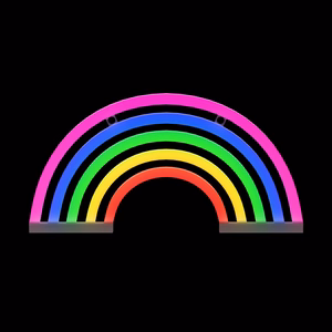 Neon LED valo RAINBOW 5 väriä FLNE14X Forever Light