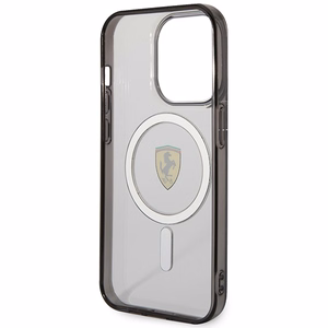 Ferrari FEHMP14XURKT iPhone 14 Pro Max 6.7" kirkas/läpinäkyvä hardcase Outline Magsafe