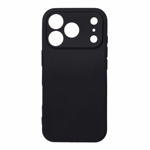 Pehmeä suojakuori IPHONE 17 Pro - musta