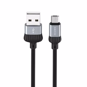 Borofone Kaapeli BX28 Dignity - USB - Micro USB - 2,4A 1 metri harmaa