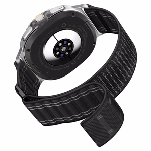 Spigen WBF1 Hihna Samsung Galaxy Watch 8/Classic (40/44/46mm) musta