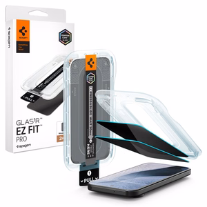Spigen Glas.tR EZ Fit Pro HD 2 kpl yksityisyyttä suojaavia karkaistuja laseja Google Pixel 10 / 11 -malleille